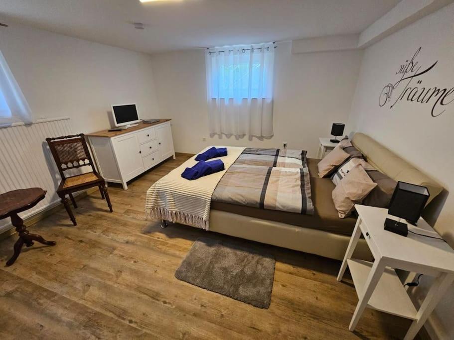 Ferienhaus Distelfink Entspannen In Der Mitte Von Deutschland Gudensberg Extérieur photo